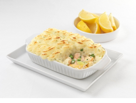 Creamy Fisherman's Pie with Crunchy Mustard Mash